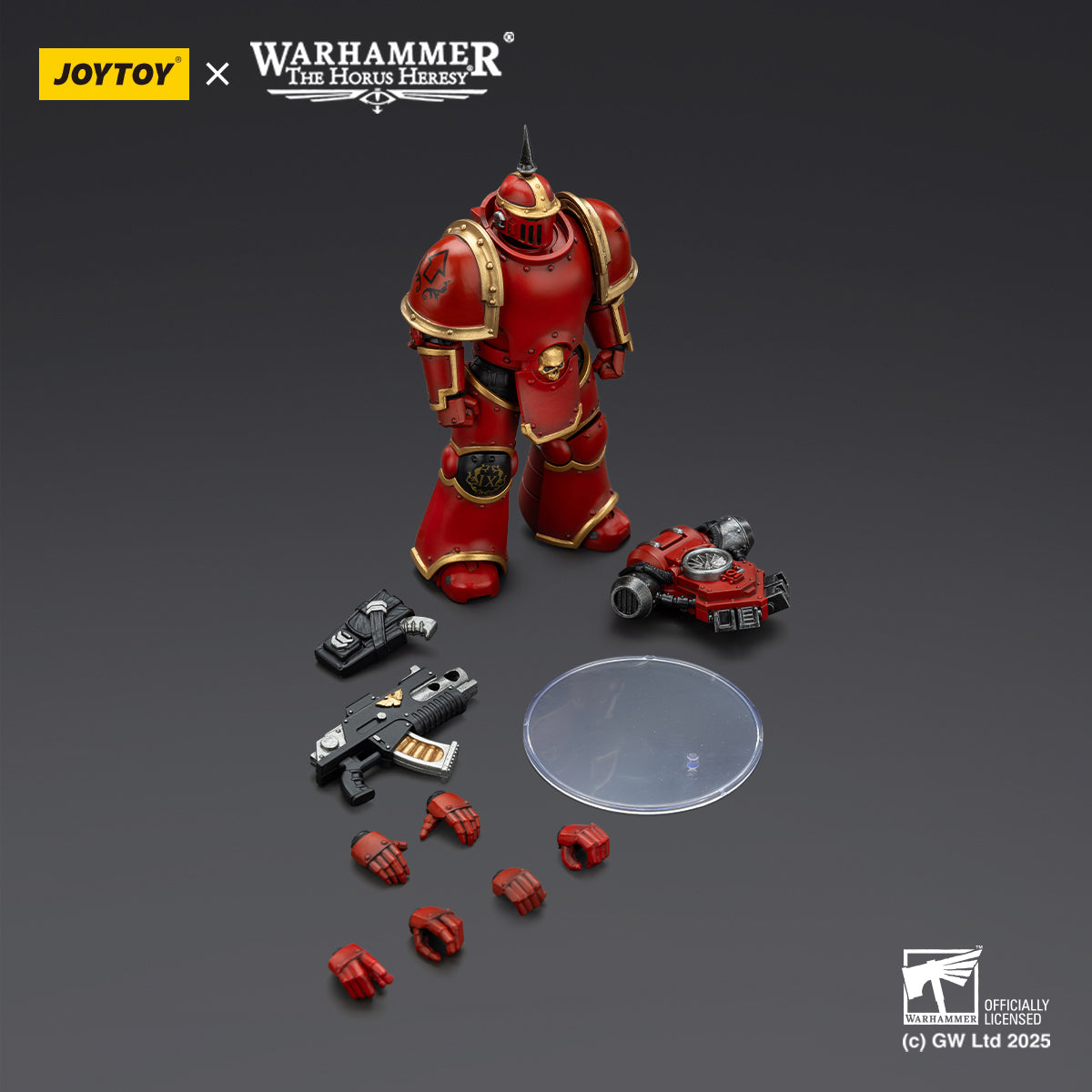 JOYTOY Warhammer Thousand Sons Sons of Horus Alpha Legion Ultramarines Space Wolves Imperial Fists Blood Angels MK lll Tactical Legionary 1/18 Scale Action Figure