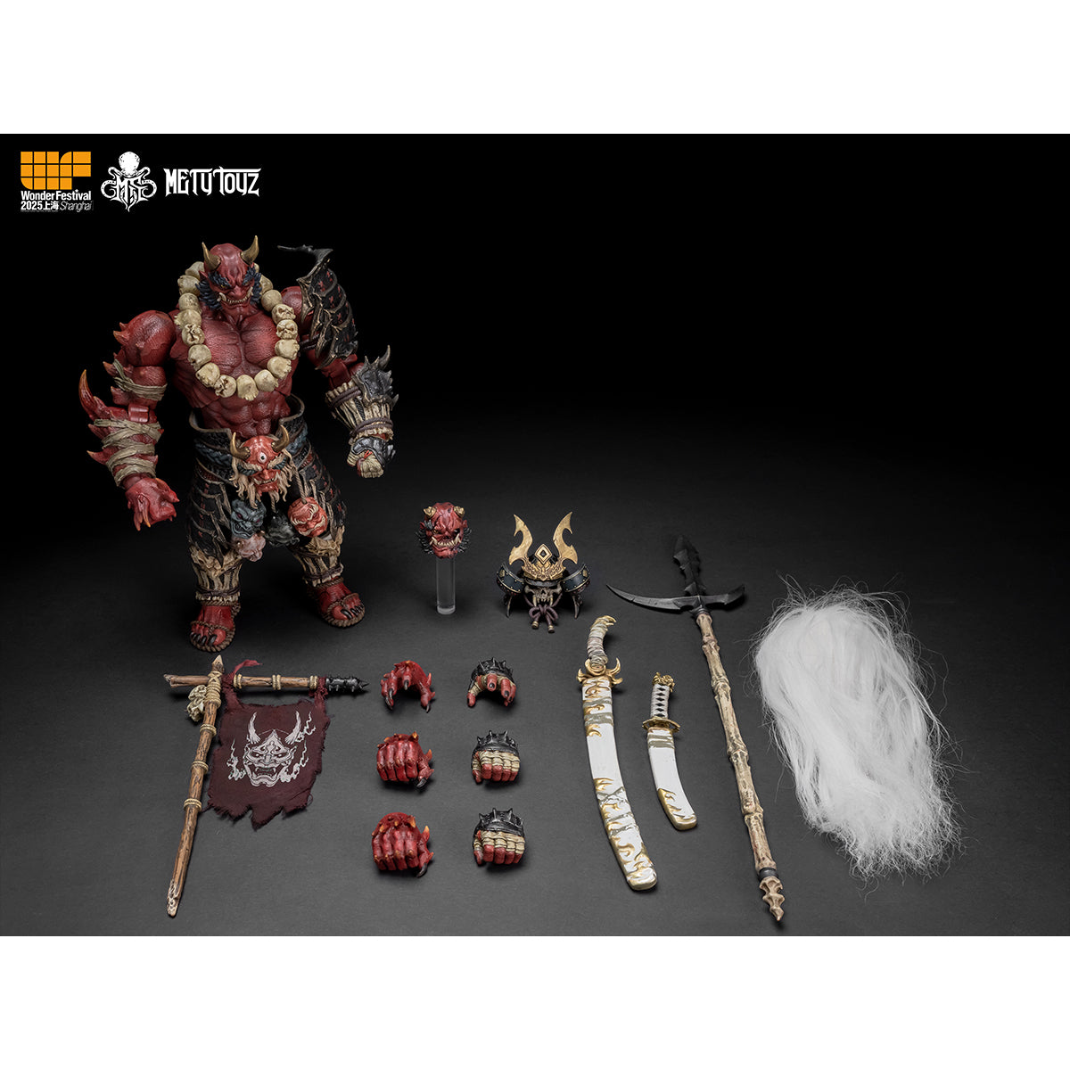 Metytoyz Adventurer's World Ghost Face Shura Takigawa Limited Edition 1/10 Scale Action Figure