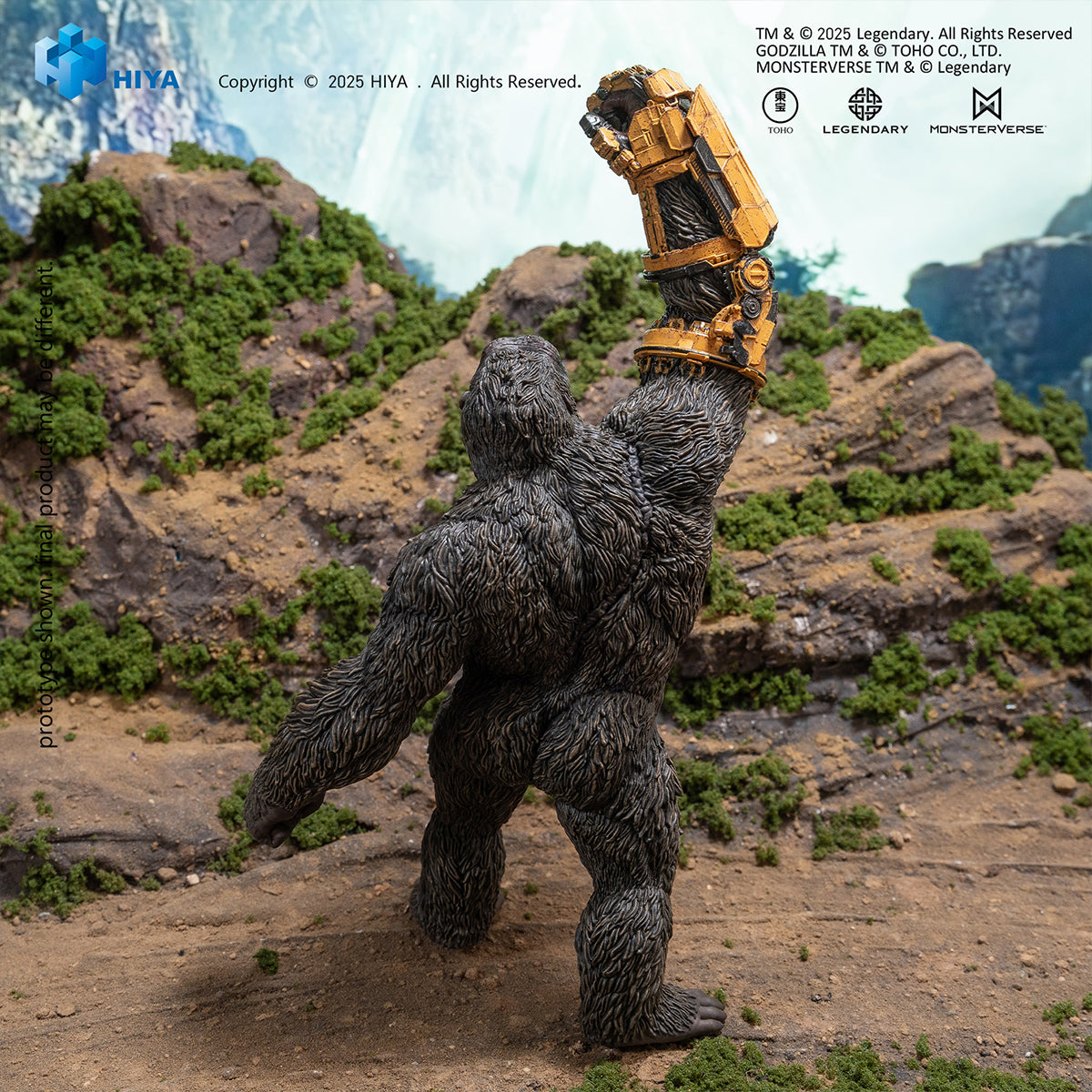 HIYA Godzilla vs Kong:The New Empire - Kong Mechanical Glove Edition Art Figurine