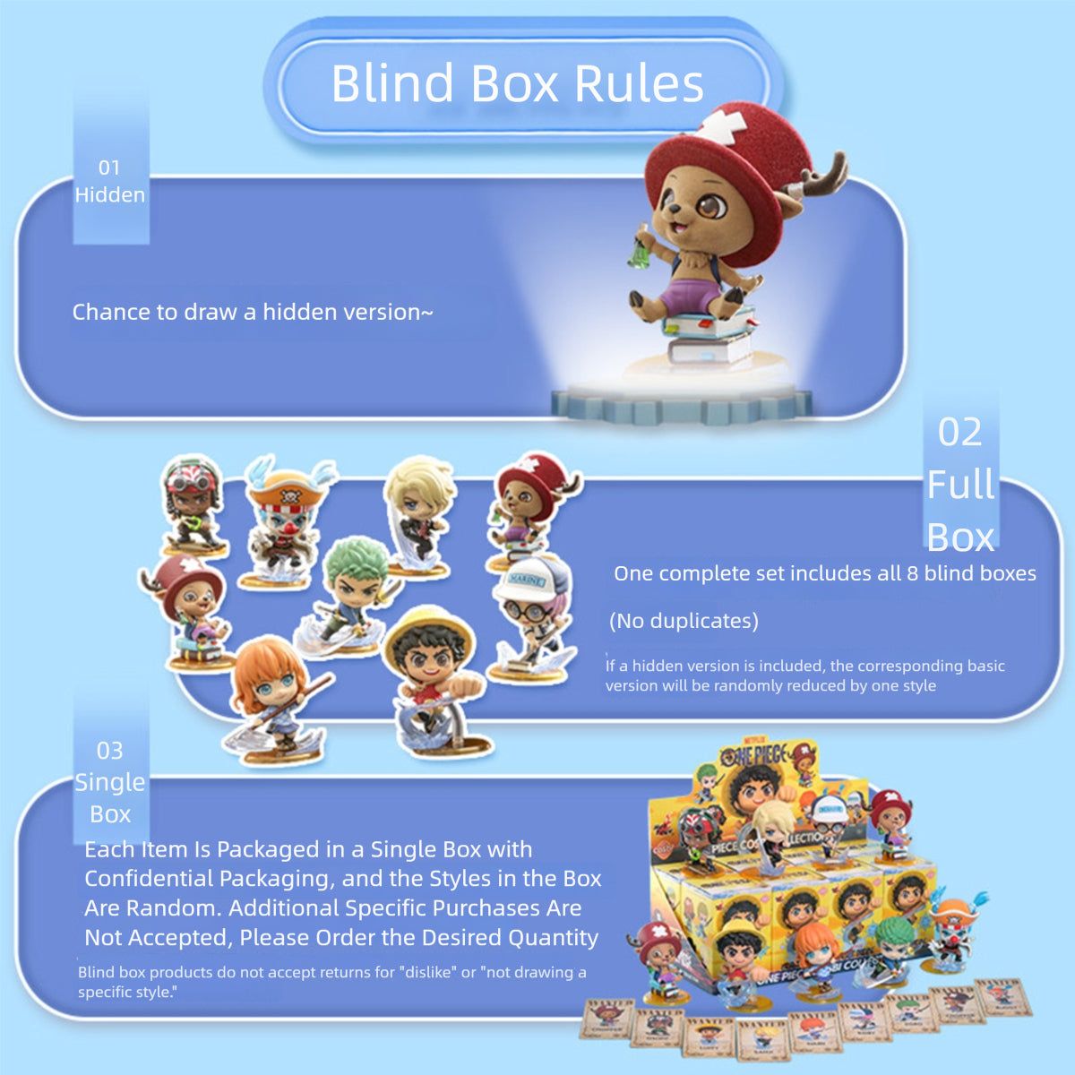 Hot Toys One Piece Cosbi Collection CBX317 Blind Box