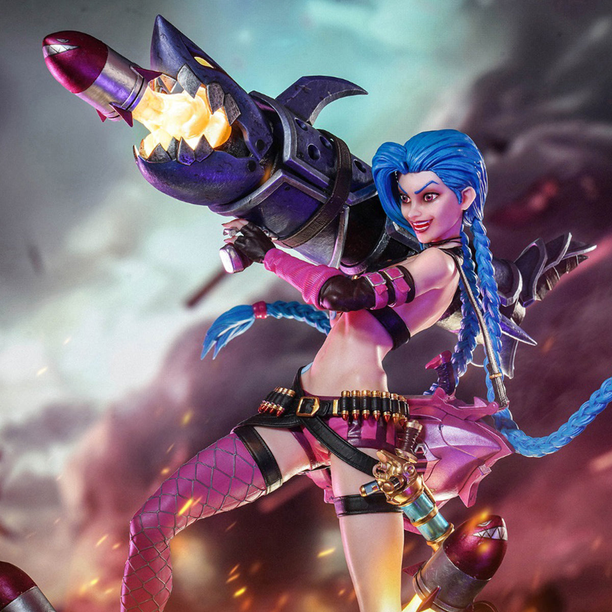 PureArts League of Legends Jinx PA007LOL 1/6 Scale Art Game Figurine
