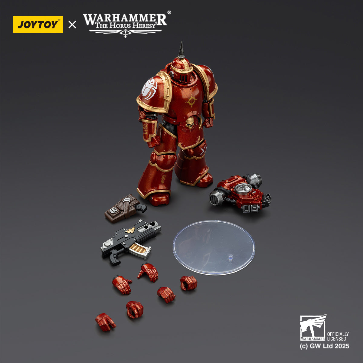 JOYTOY Warhammer Thousand Sons Sons of Horus Alpha Legion Ultramarines Space Wolves Imperial Fists Blood Angels MK lll Tactical Legionary 1/18 Scale Action Figure