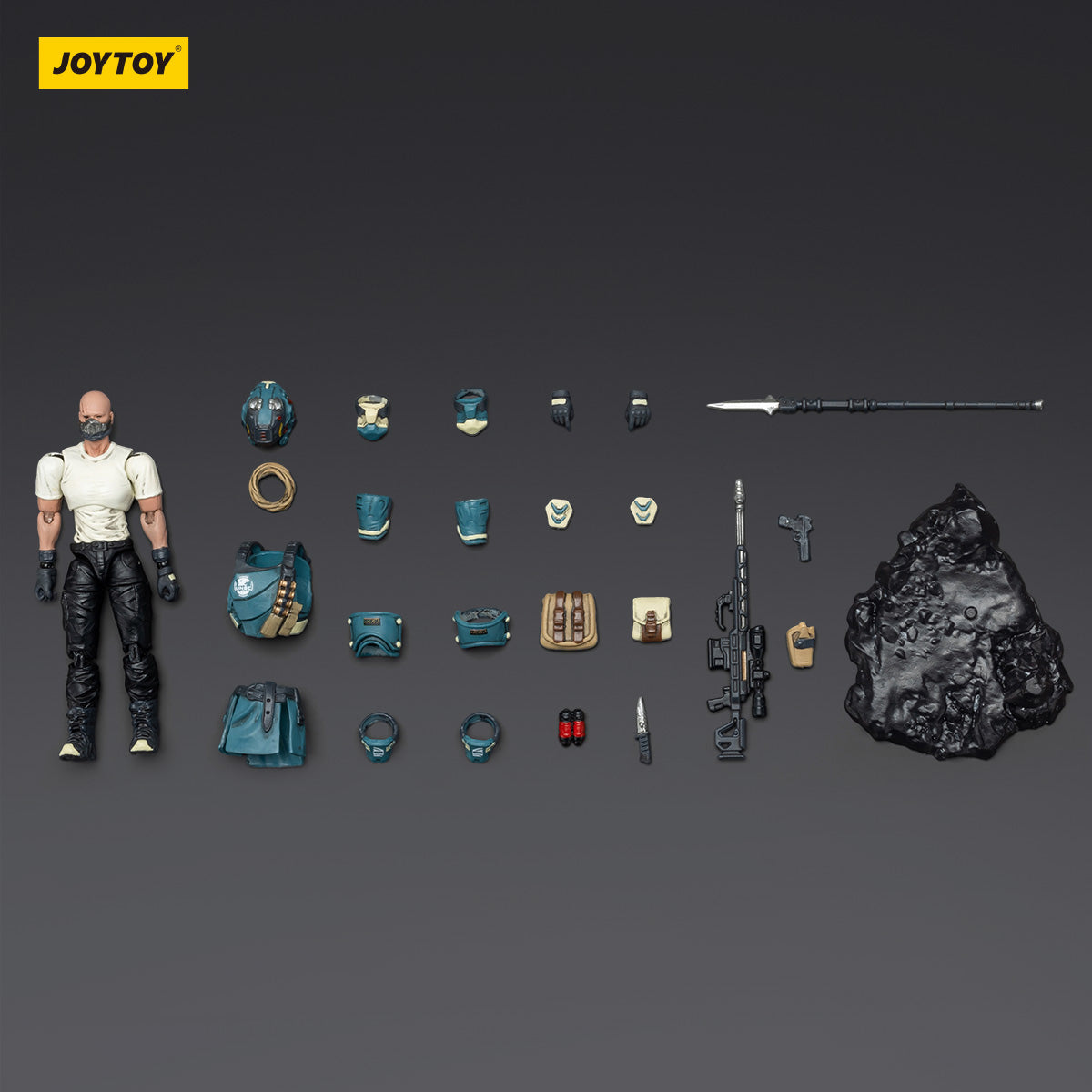 JOYTOY UNSC Sniper Dima/Moreau/Foster/Ivan 1/18 Scale Action Figure