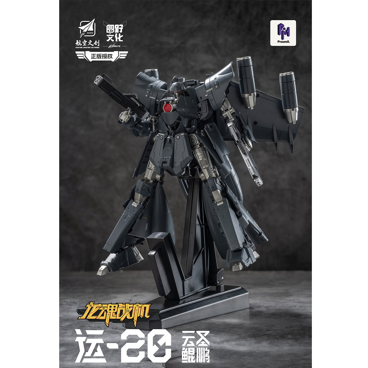 YUANYE CULTURE Dragon Soul Fighter Y-20 Cloud Saint (Yunsheng) Kunpeng Transformable Finished Model