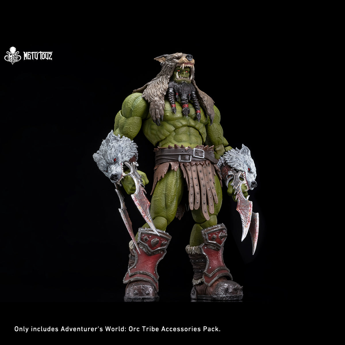 Metytoyz, Adventurer World Orc Tribe, Accessory Pack for Figurine