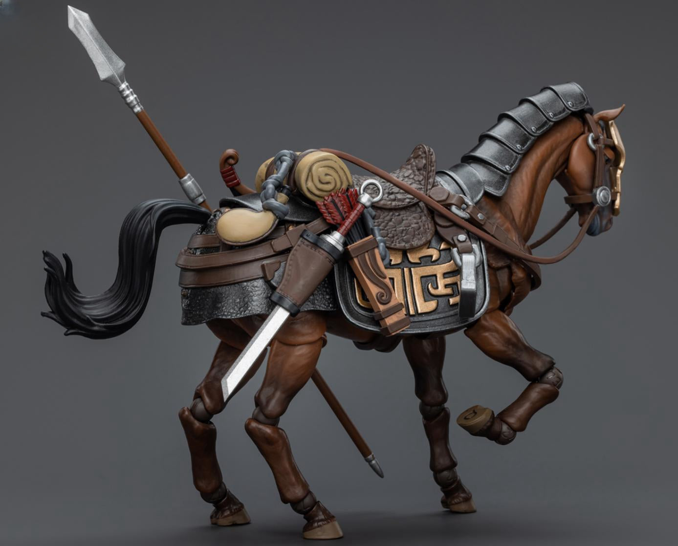 JOYTOY Dark Source JT5864 JiangHu Northern Hanland Empire Armored Horse 1/18 Scale Action Figures