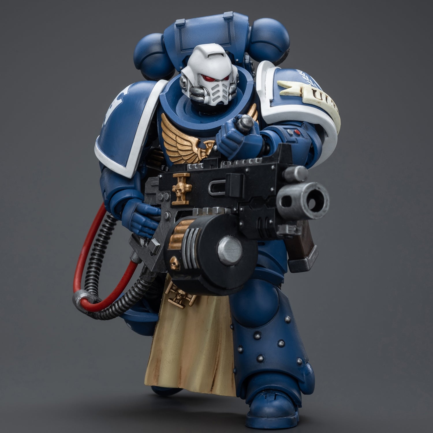 JOYTOY Ultramarines Sternguard Veteran with Heavy Bolter JT9848 Warhammer 40K 1/18 Scale Action Figure