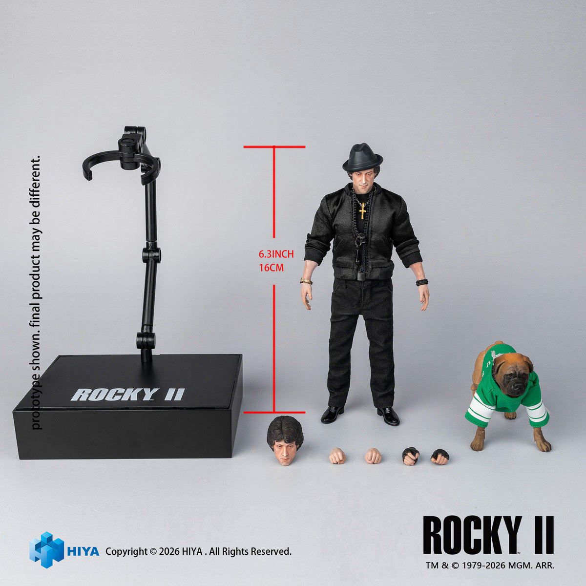 Rocky Exquisite Super Series Rocky 2 Balboa (ESR0185) 1/12 Scale Action Figure