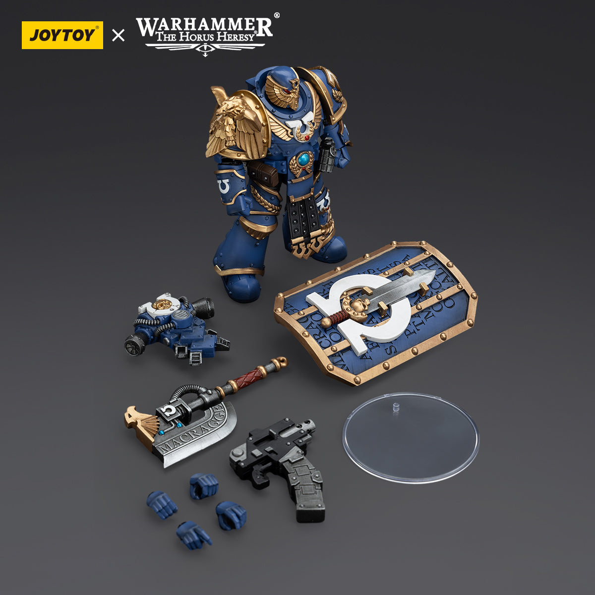 JOYTOY Ultramarines Invictarus Suzerain Squad Suzerain 1 JT00249 Warhammer 1/18 Scale Action Figure