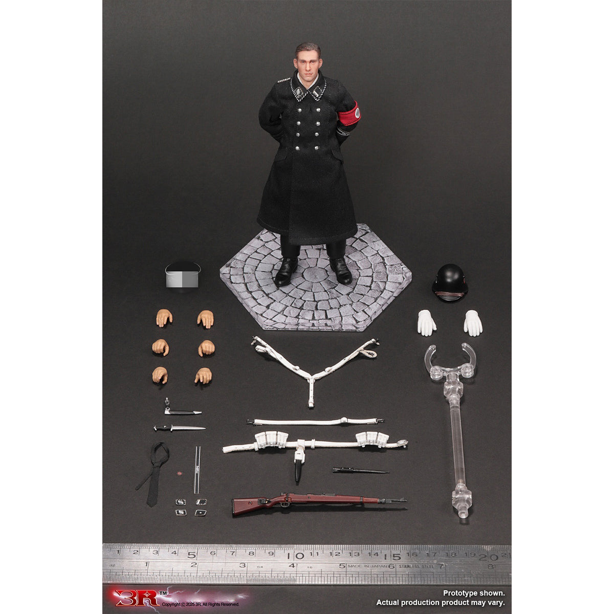 DID Little Empire Series Vol.7 German SS Ceremonial Guard - Aaron White 1/12 Scale Action Figure
