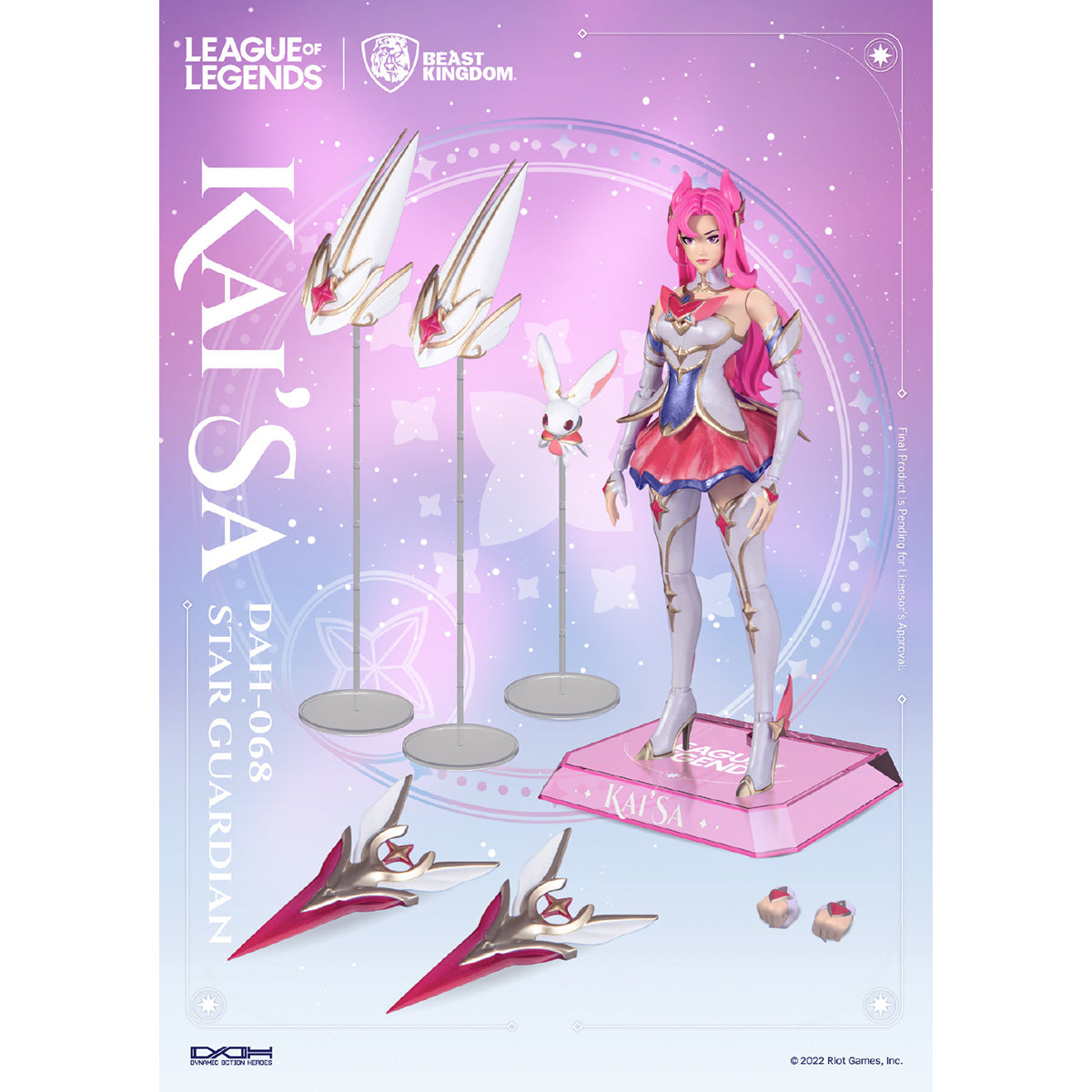 Beast Kingdom DAH-068 League of Legends: Star Guardian Kai’Sa Action Figure