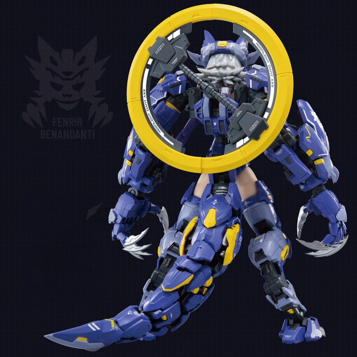 Eastern Model FENRIR Mecha Girl Wolf Girl 1/12 Scale Model Kit