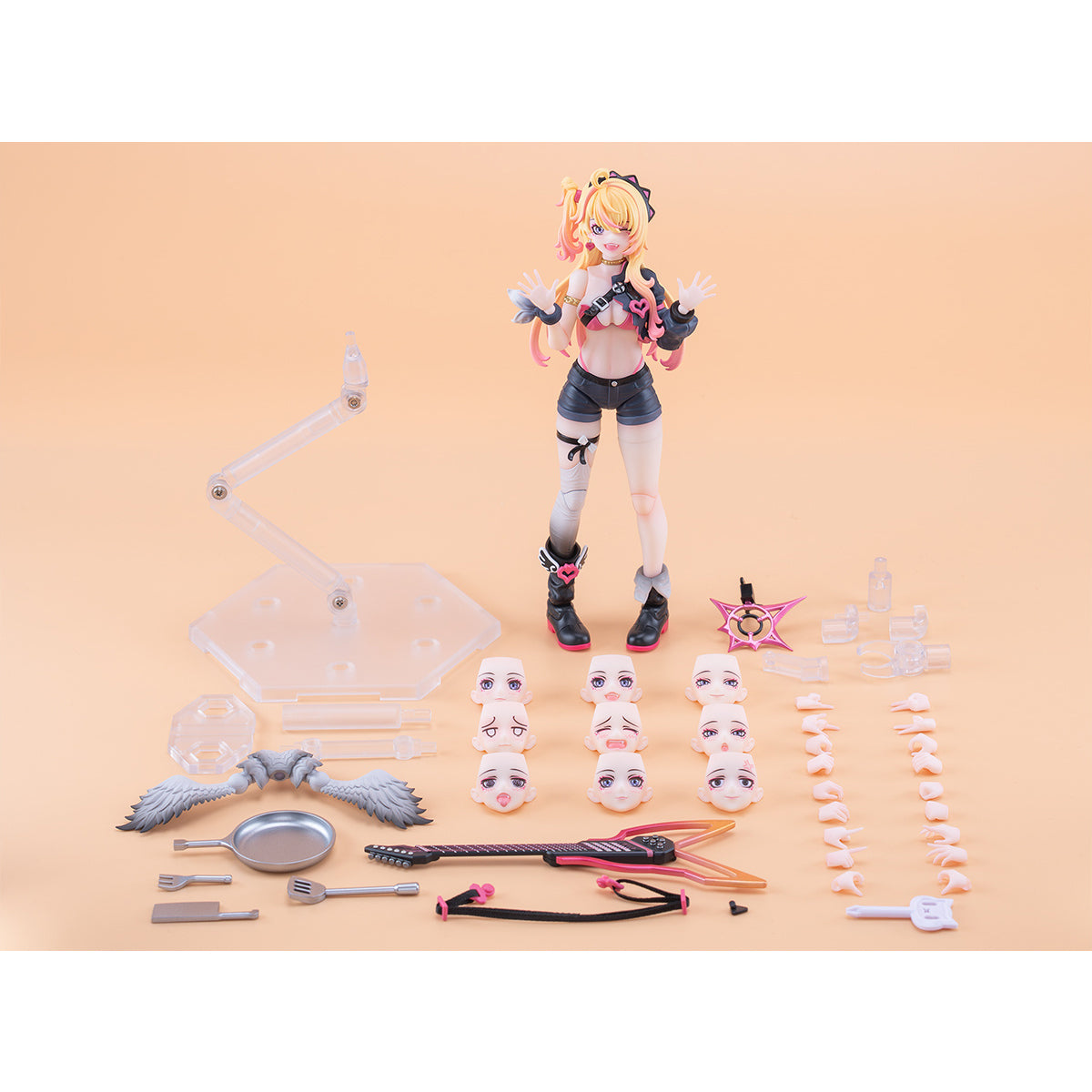 CiYuanJuXiang Magic Sound Angel Maomao Hoshikawa (Yellow Hair Ver.) 1/12 Scale Action Figure