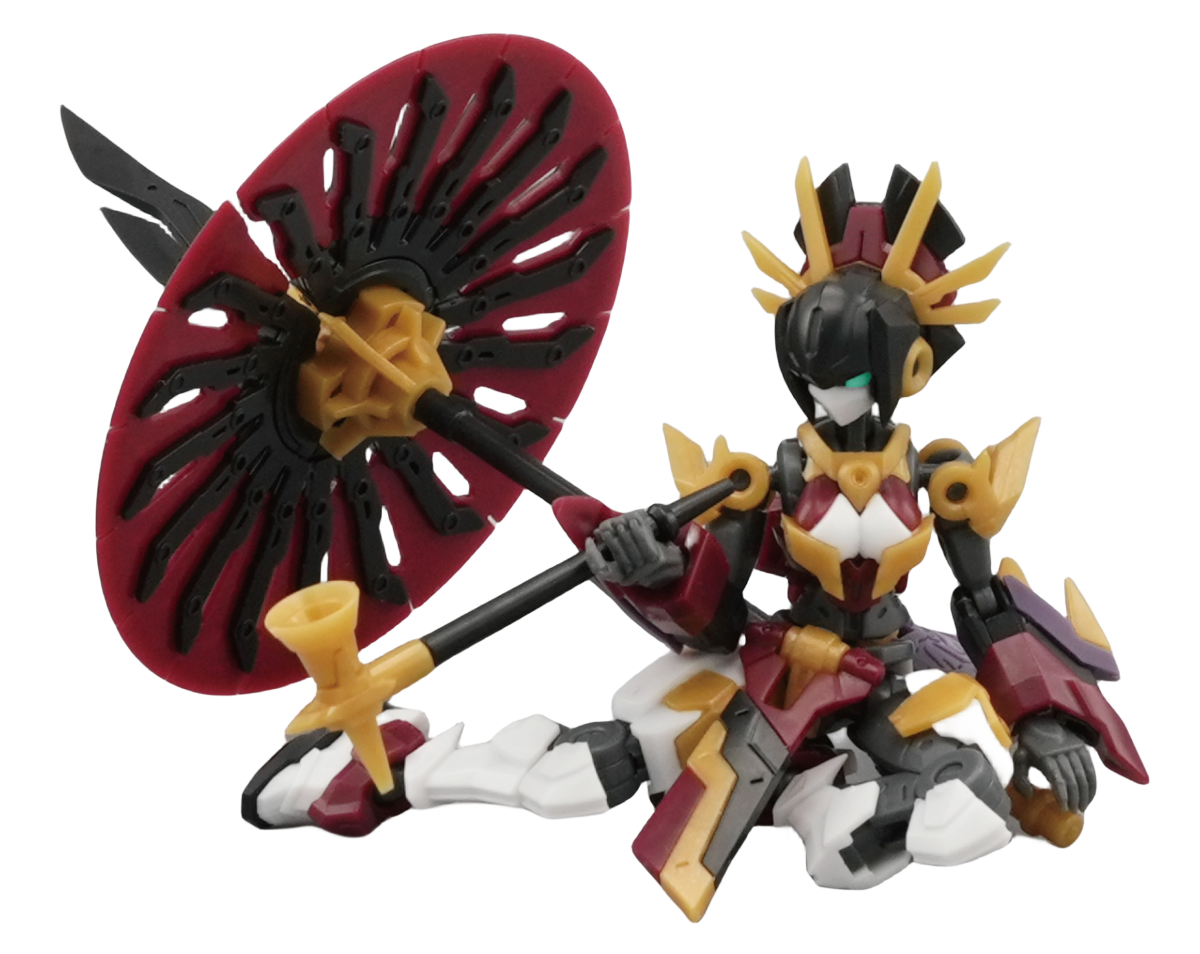 Kits de modelos de plástico KEMO FIFTYSEVEN: Títere Armoreo - Kirigyo, estilo anime, Mecha Musume, figuras de acción coleccionables a escala 1:24 (Kirigyo)