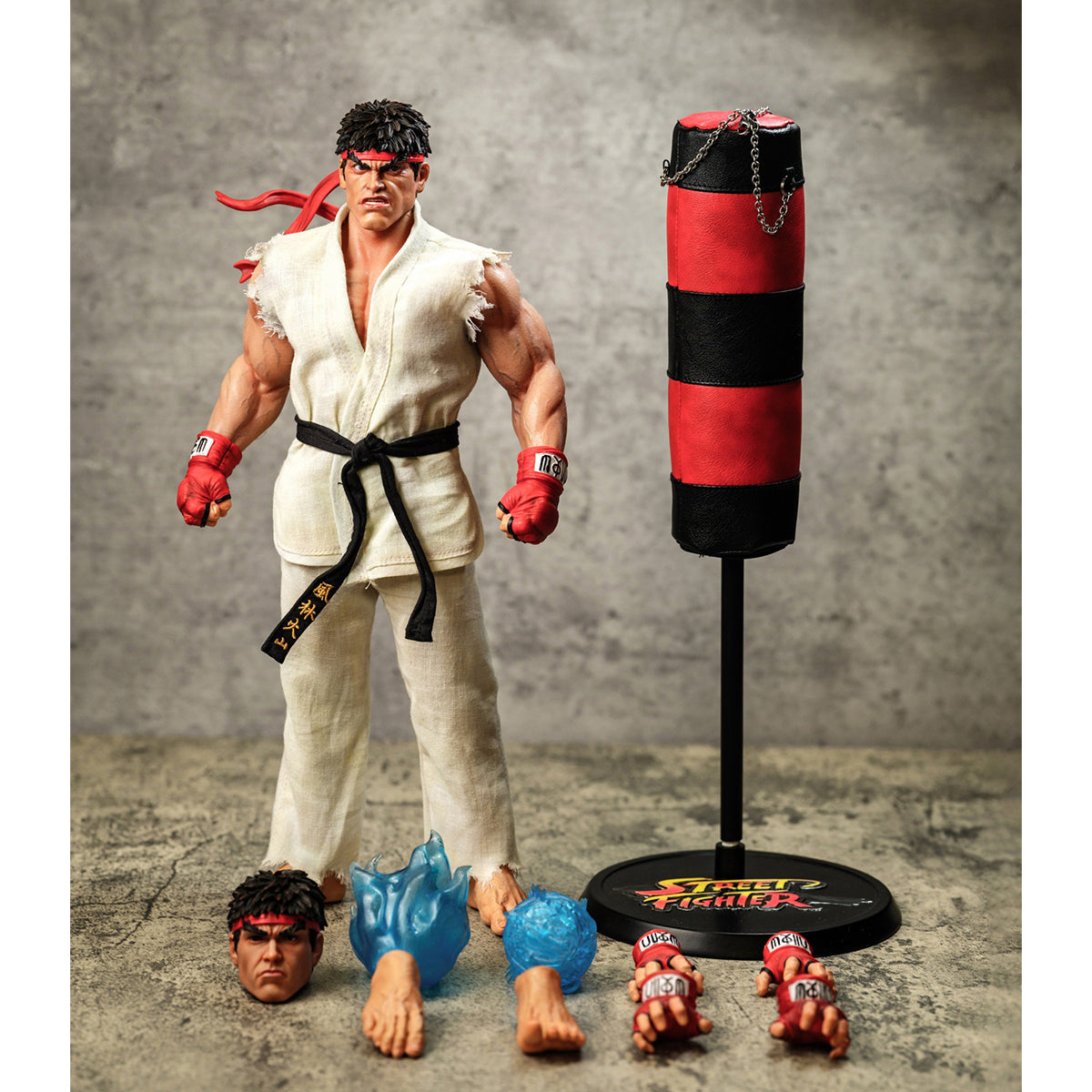 NODTOYS Silicone Articulated Figure Grandmaster of Fighting: Ryu Action Figures