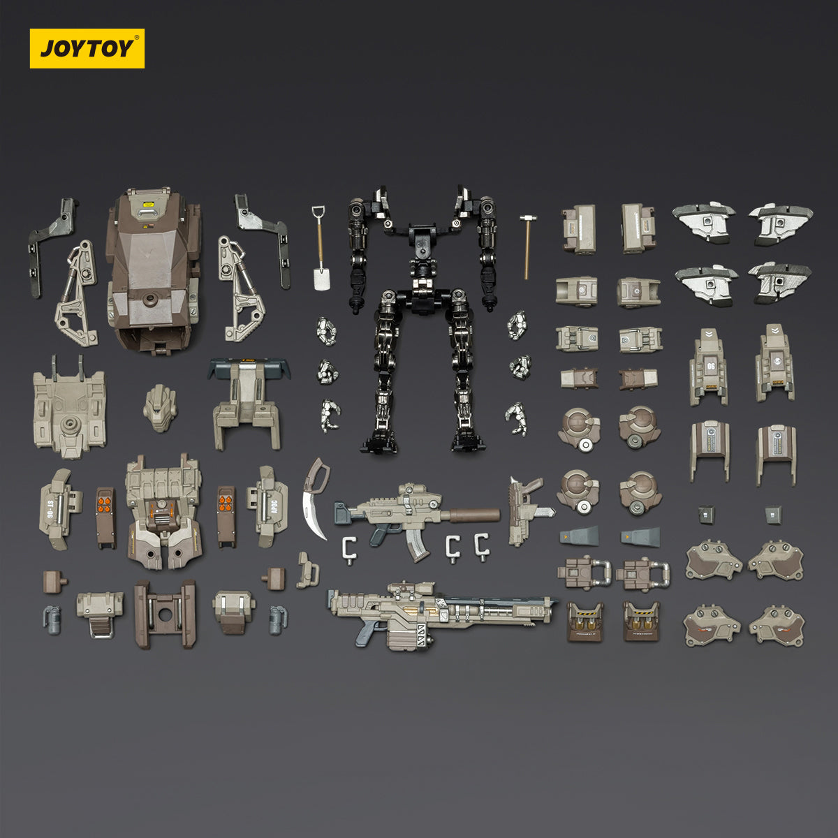 JOYTOY Dark Source APOC Series Storm Lucis Fire Support Type Mech & UNSC Mirage Squad 1/25 Scale Action Figure
