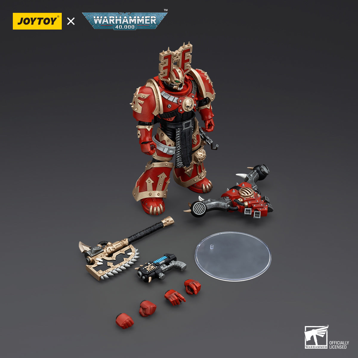 JOYTOY Warhammer 40K 1/18 World Eaters Khorne Berzerker 4 Action Figure