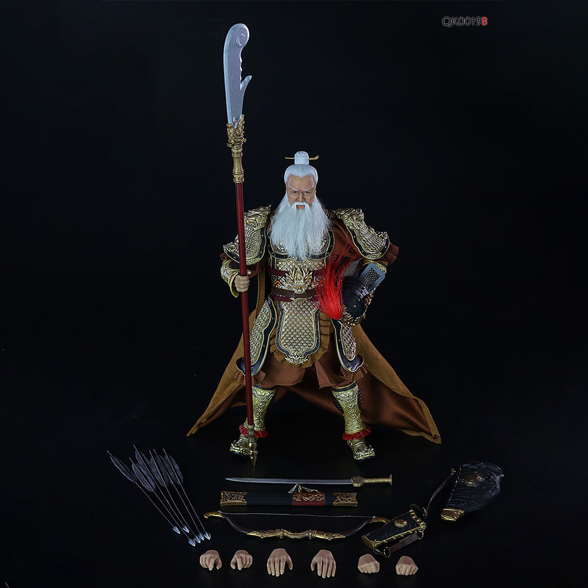 Qian Kun MODEL Huang Zhong Han Sheng Action Figure Single Edition