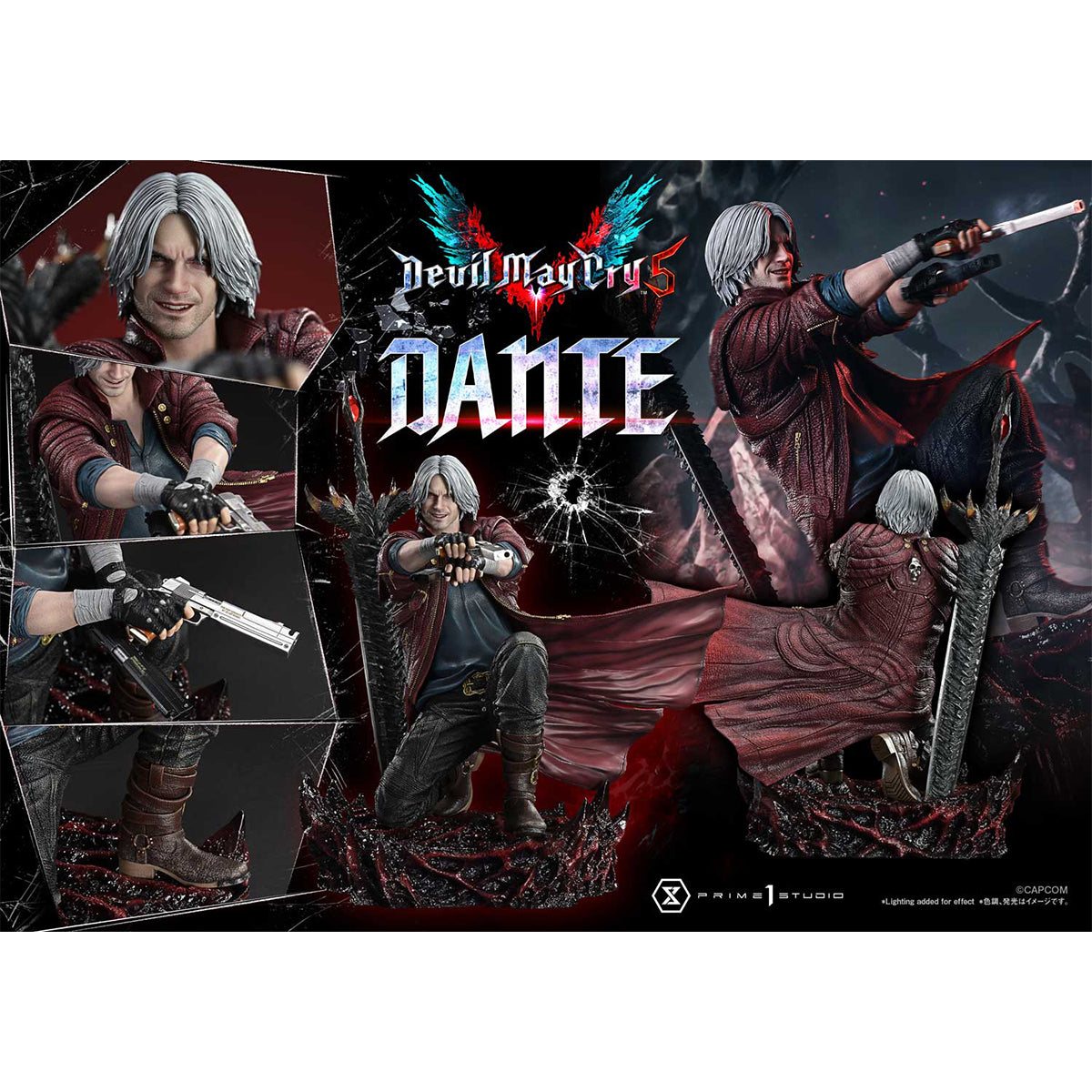 Prime 1 Studio, Devil May Cry 5: Dante, Art Game Role Statue