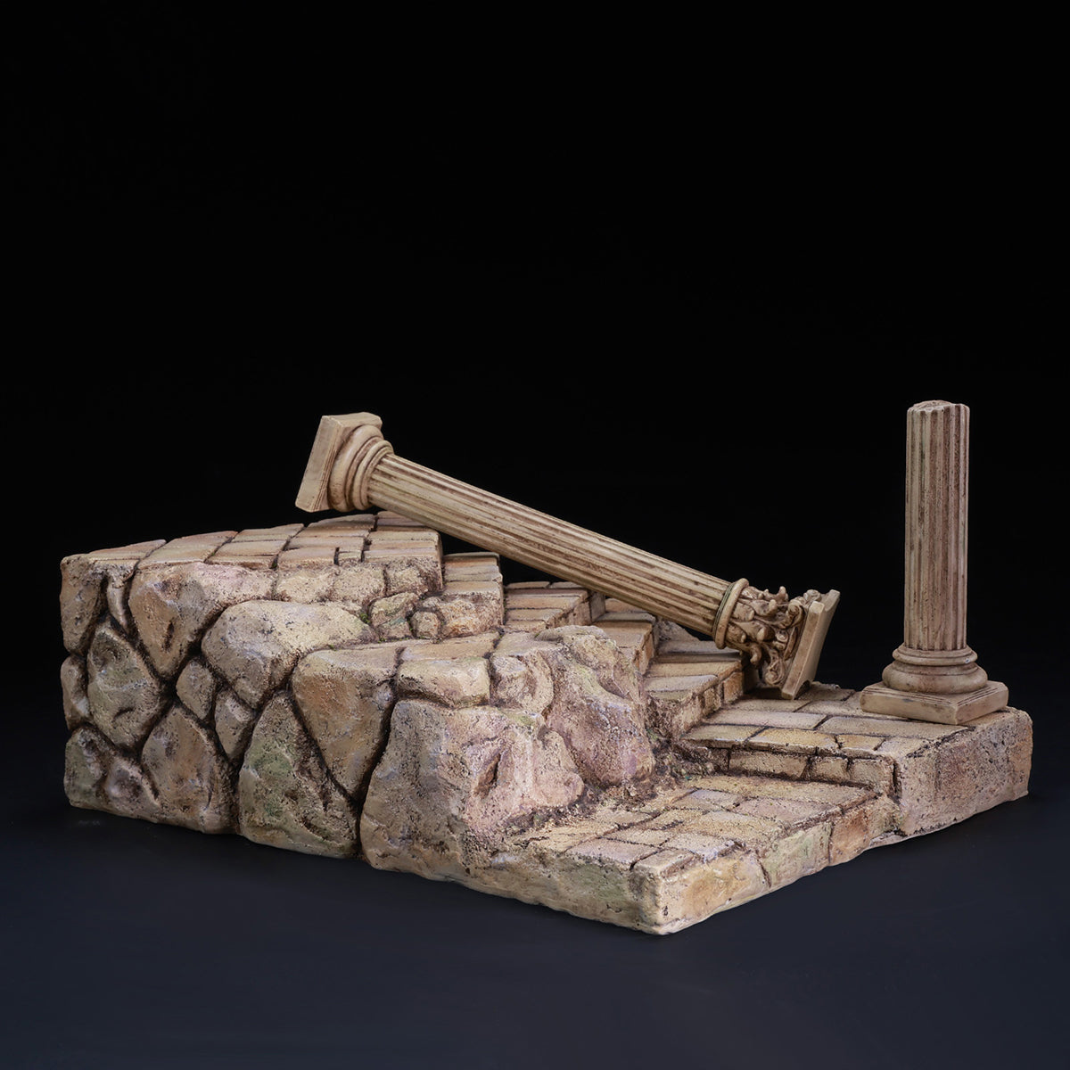 MMMTOYS Ancient Ruins Diorama Scene Base Fit 1/12 Scale 6-inches Action Figure