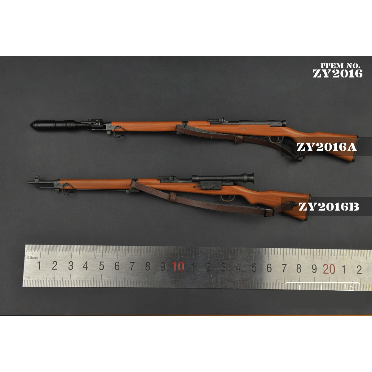 ZYTOYS, Rifle Mini Weapon Model, Doll Accessory for 12-inches Action Figurine