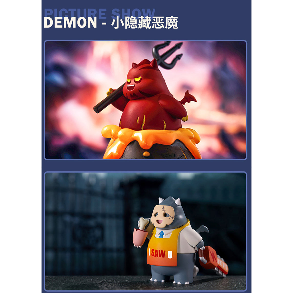 MR.BONE Fairytale Town Dirty Dragon Little Monster Theater Blind Box Figure