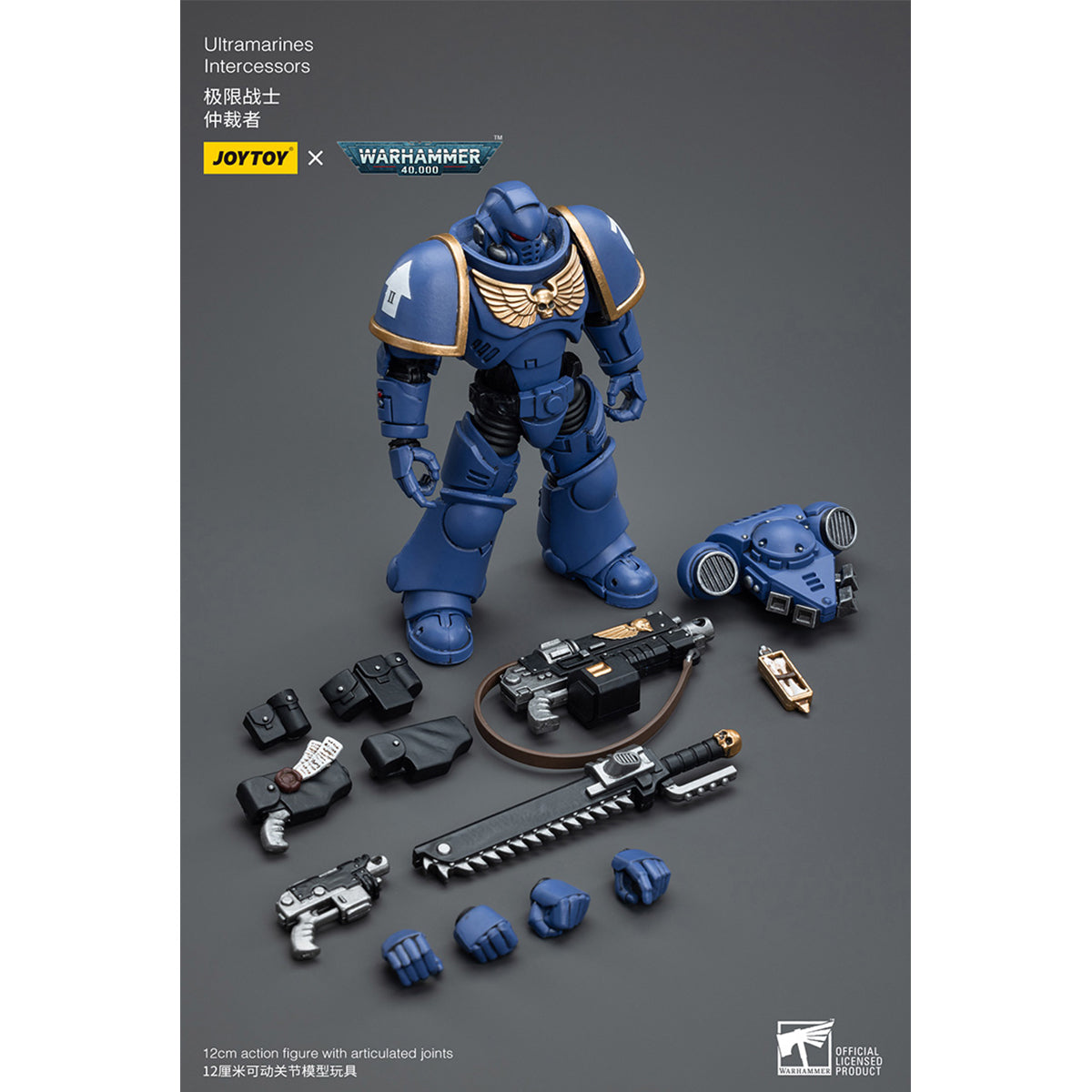 (Only Shipped to the US) JOYTOY Warhammer 40K 1/18 Ultramarines Intercessors Action Figure