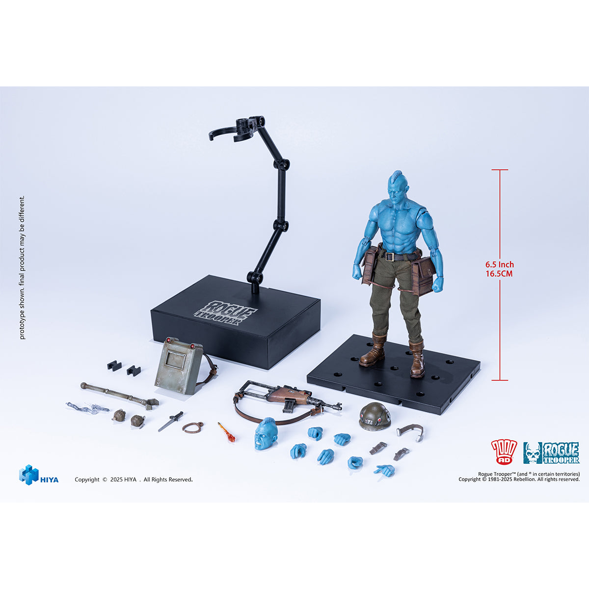 HIYA Rogue Trooper ESR0251 1/12 Scale Action Figure