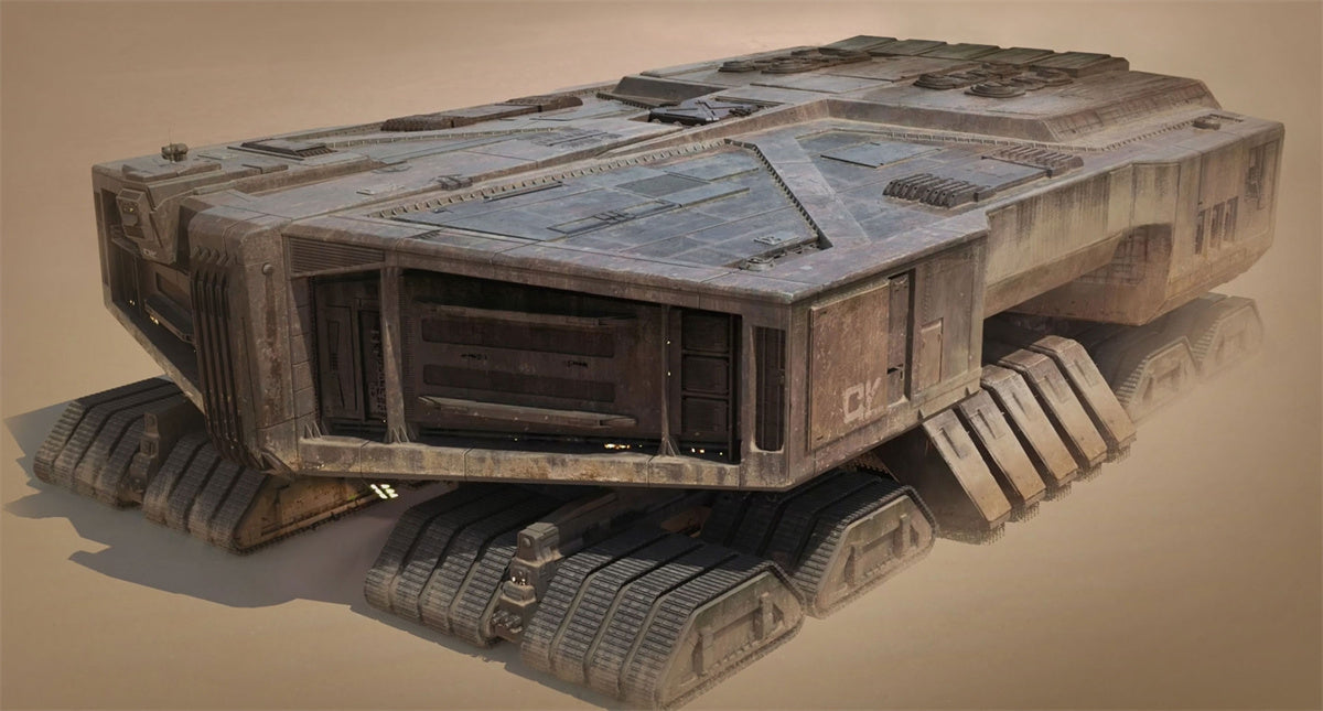 MENG Model MMS-013 Spice Harvester Glue-free Color Separation Assembly Model Kits