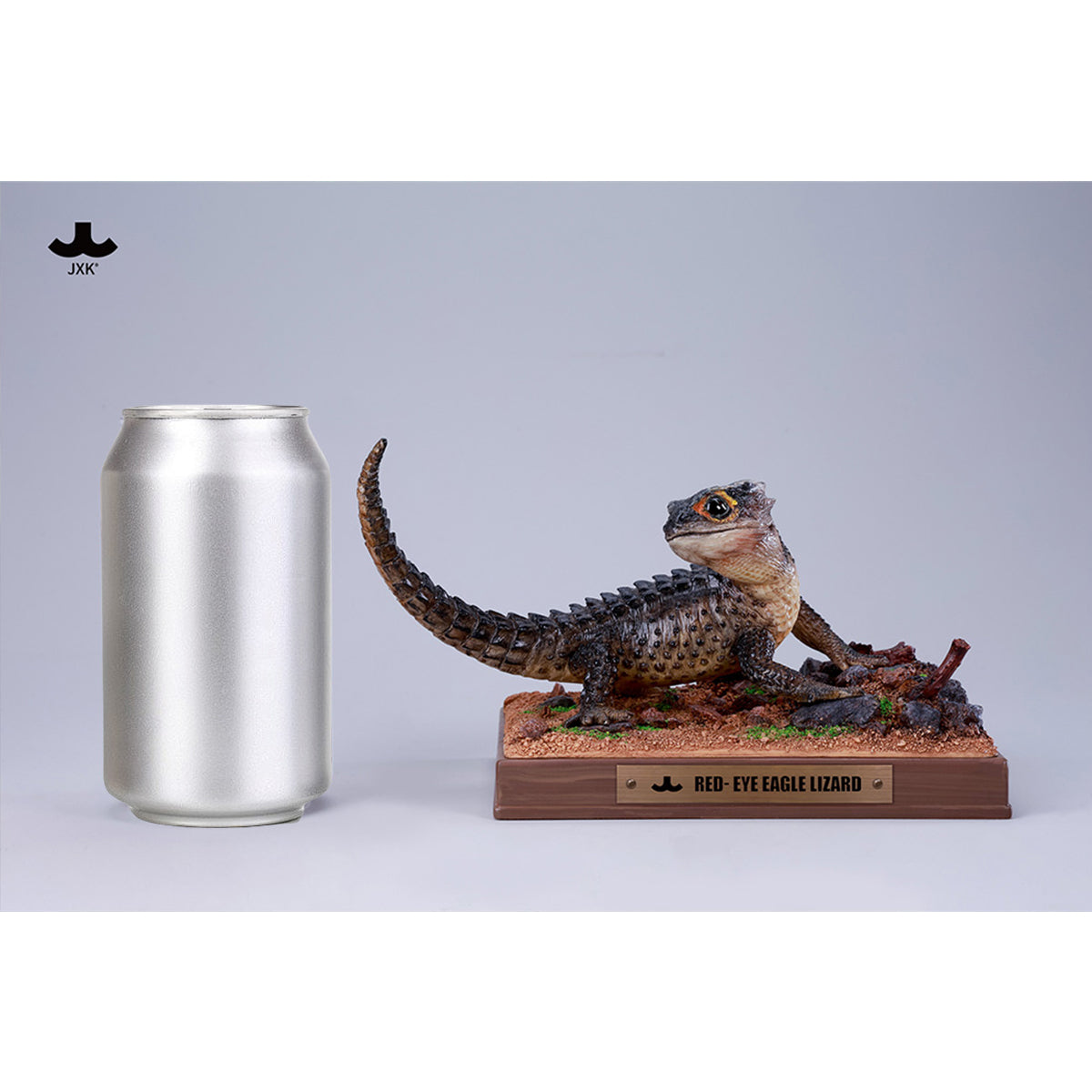 JXK Tribolonotus Gracilis Static Expertly Hand-Painted Lifelike Animal Figurine