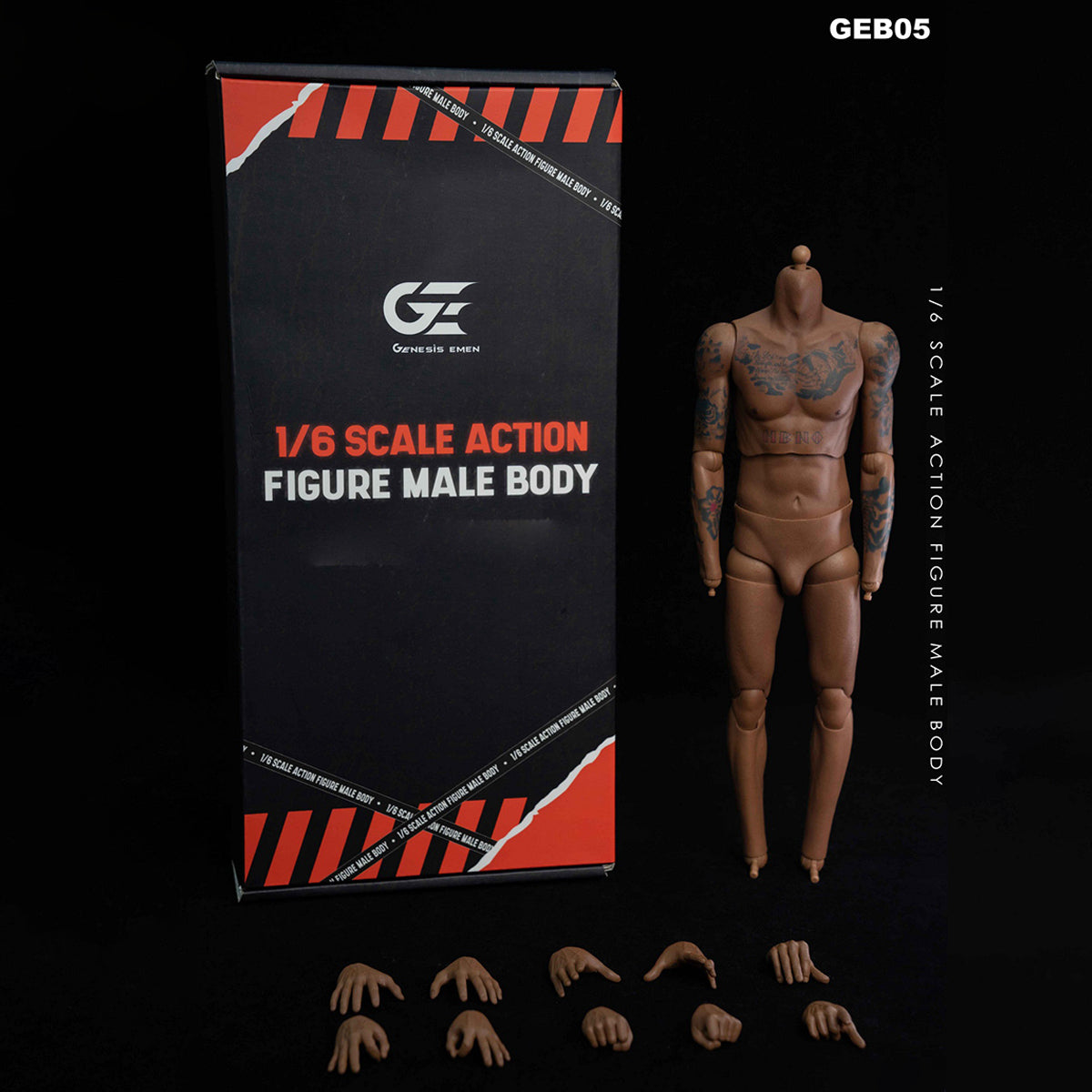 Genesis Emen, EB Original NBA Basketball Star Plain Male Body - Morant, Figure Body
