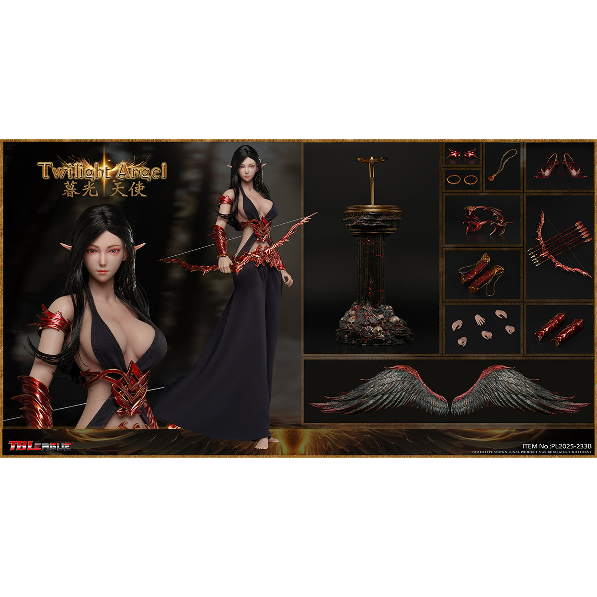 TBLeague PL2025-233A Dawn Angel & PL2025-233B Twilight Angel 1/6 Scale Action Figure