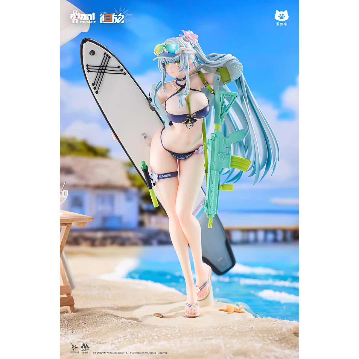 Animester Girls' Frontline 2: Exilium Kelukai Bonus Ver. 1/7 Scale Art Figurine