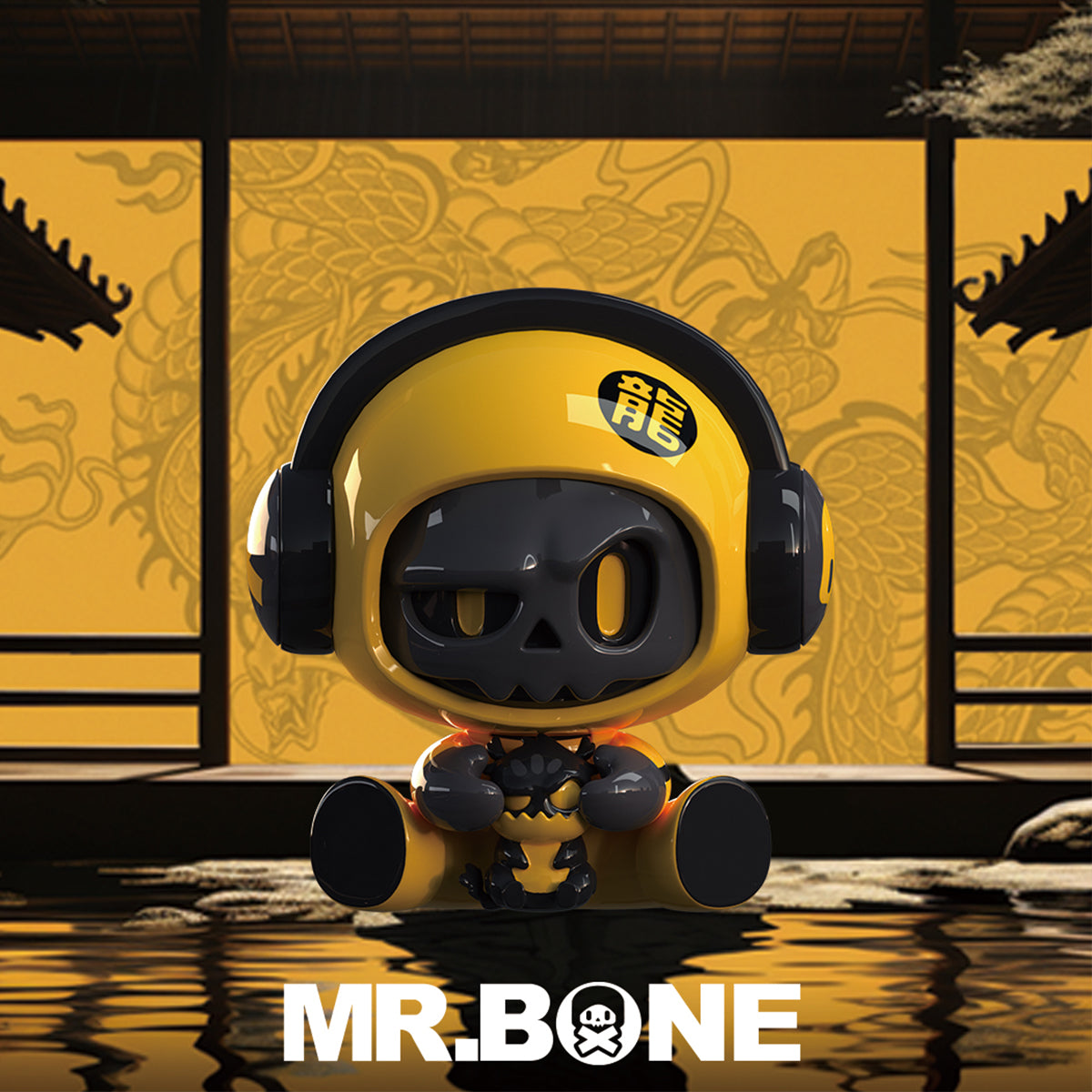 MR.BONE Babybone Cute Grain Sitting Pose Blind Box Figure