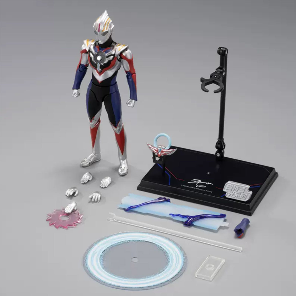 ZD Toys, Ultraman Orb Thunder Breaster Form, Action Figure Full Set