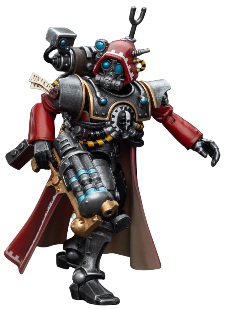 JoyToy 40K Figurine de collection : Adeptus Mechanicus Skitarii Ranger Alpha Figurines d'action à l'échelle 1/18 JT7844 (Ranger Alpha)