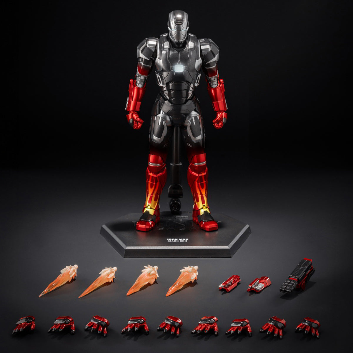 Threezero DLX Iron Man Mark 22 - Hot Rod Action Figures