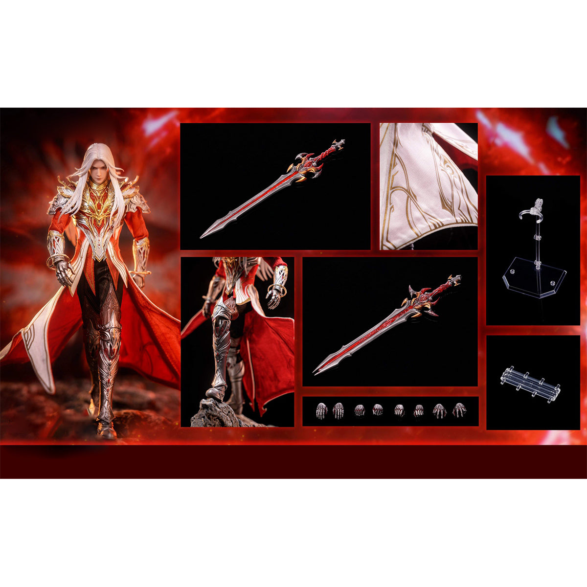Cosmic Creations Doula Continent: Tang San Asura God Action Figures
