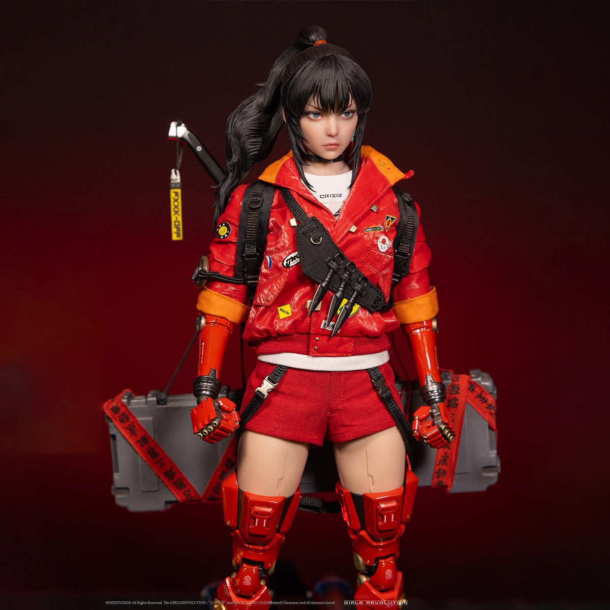 JND STUDIOS Bounty Hunter Hikaru Collector's Edition Revolutionary Girl Series Action Figure