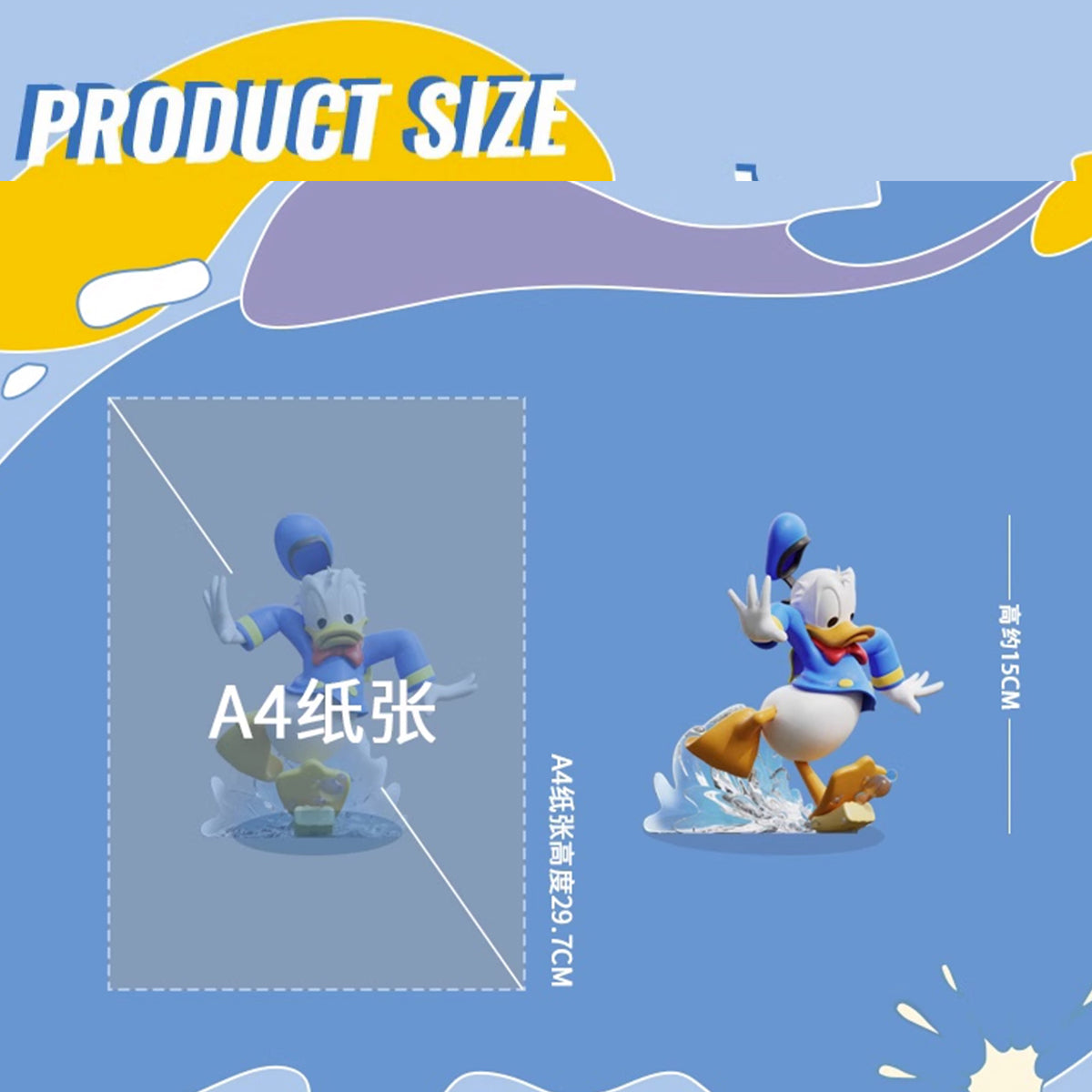 MORSTORM Disney 100th Anniversary Series Slippy Duck Art Statue