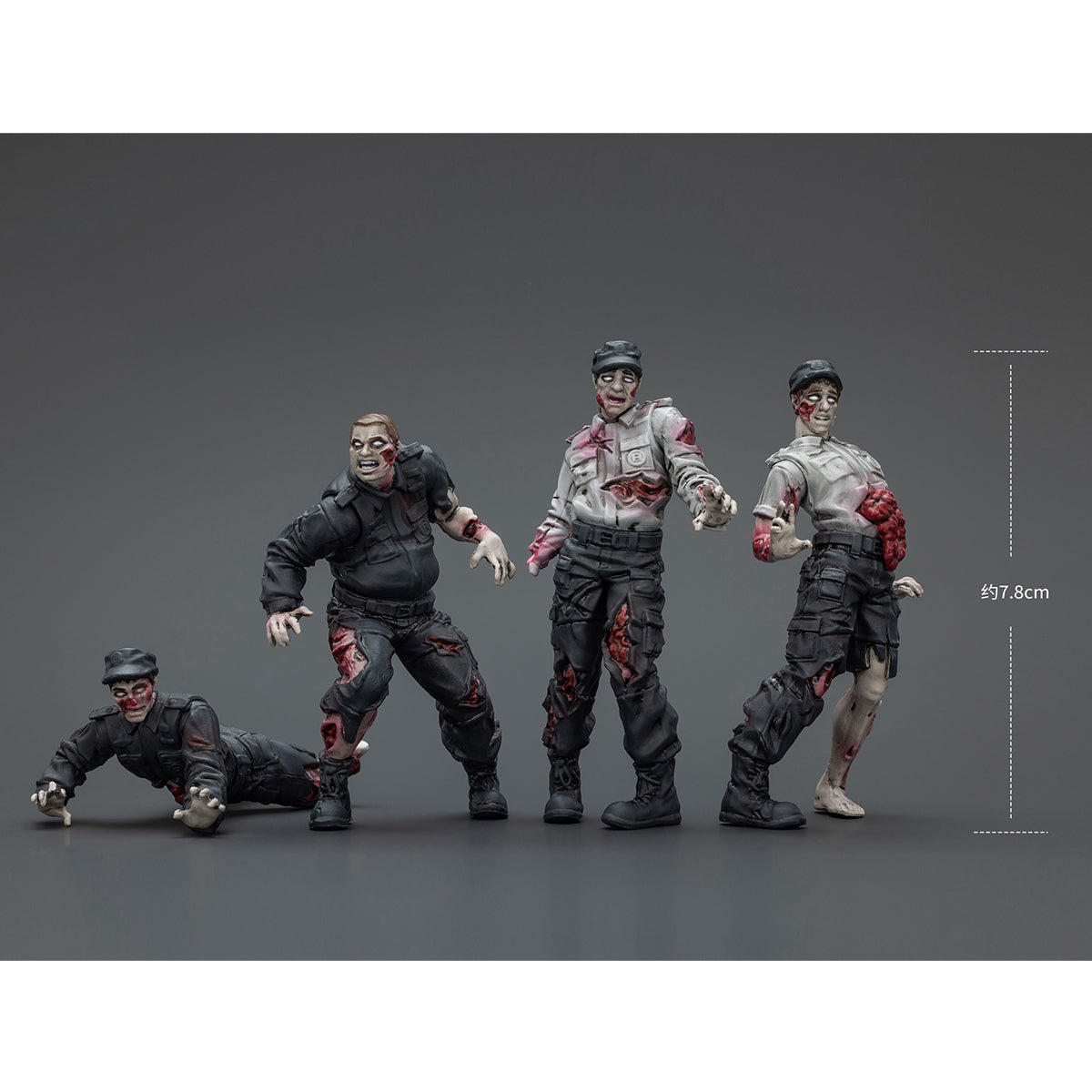 (Only Shipped to the US) JOYTOY 1/25 Dark Source Zombie Figure Security Guards JT01543 Action Figures