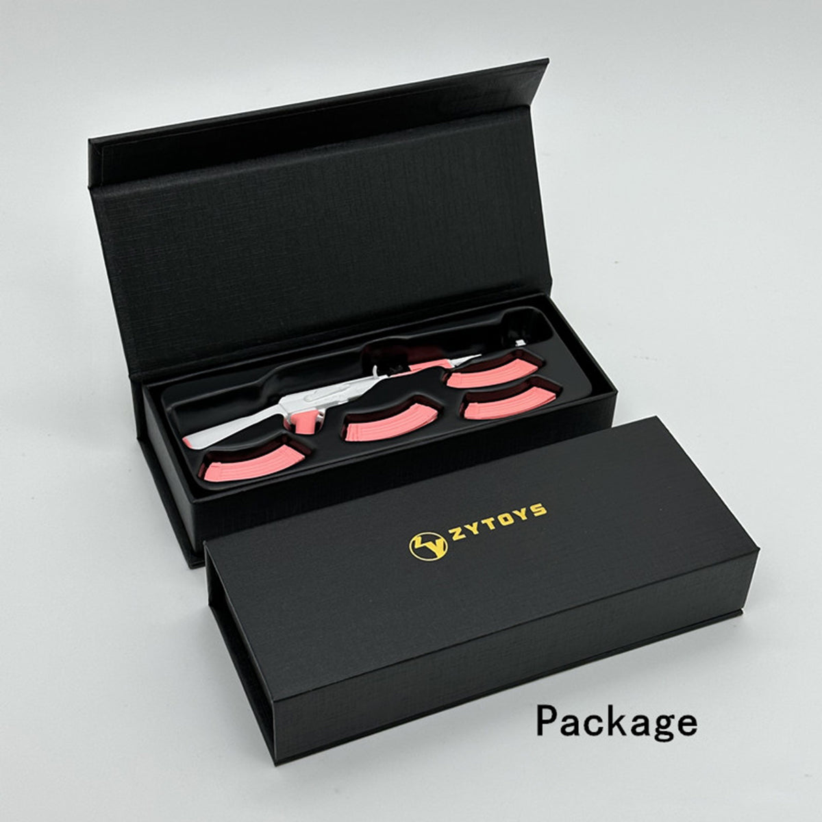 ZYTOYS, AK47 Assault Rifle/P90 WWII Gun Rifle Weapon Gun Model Doll Accessory for 12-inches Action Figurine