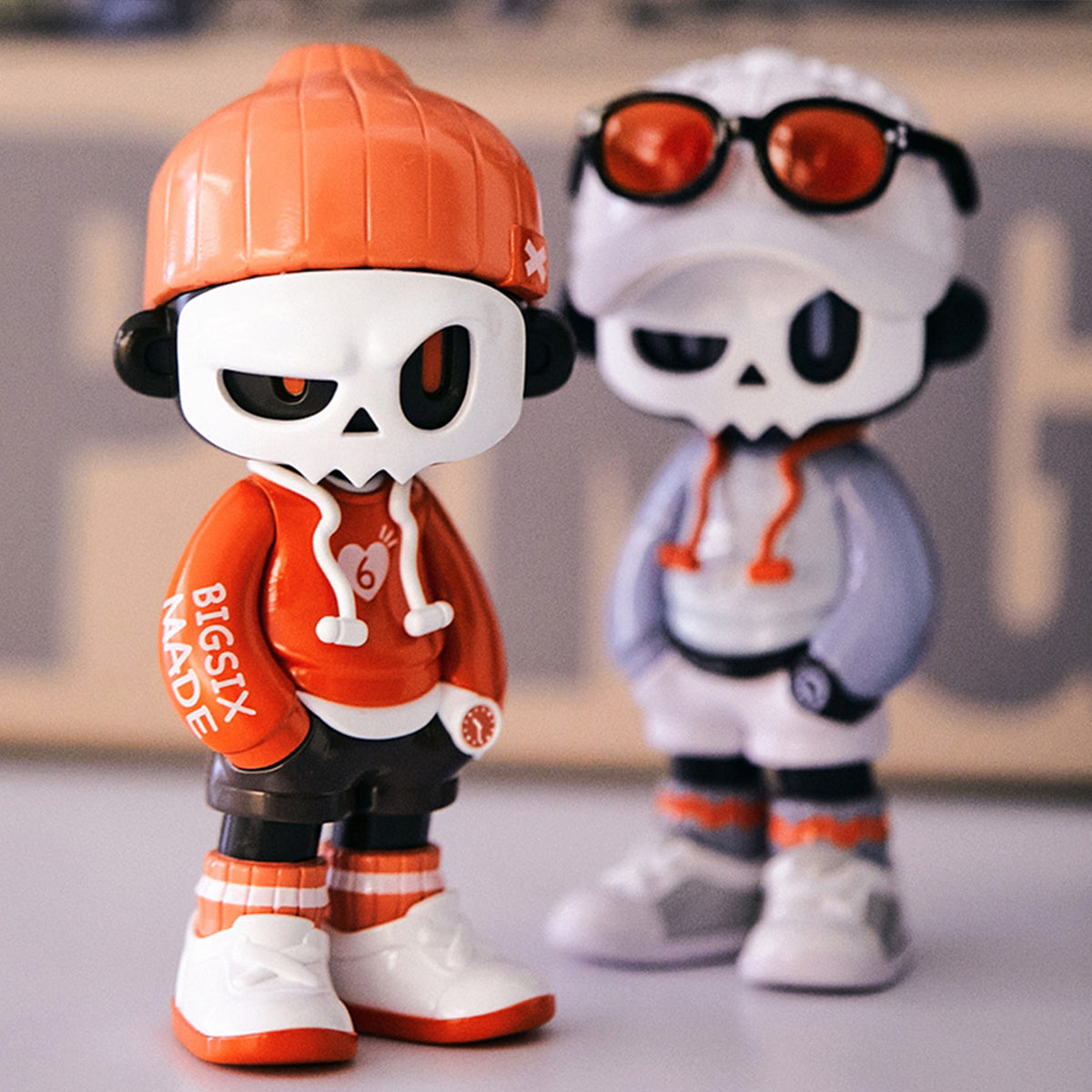 MR.BONE Fourth Generation Camping Mask Blind Box Figure