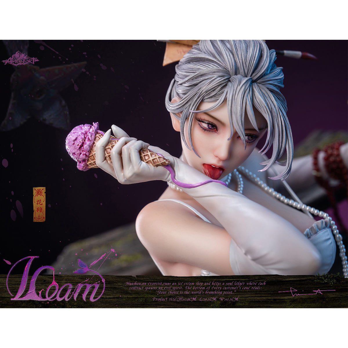 PIJI & LouLL Aroll, Hua Shou, 1/4 Scale Art Figurine