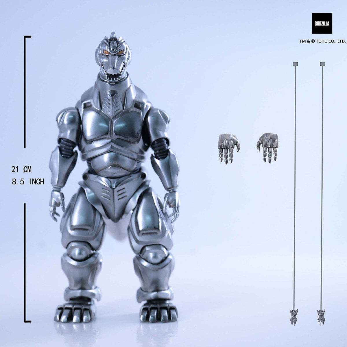 HIYA Godzilla vs. Mechagodzila (1993) Super Articulated Mechagodzilla Exquisite Basic Series Action Figure