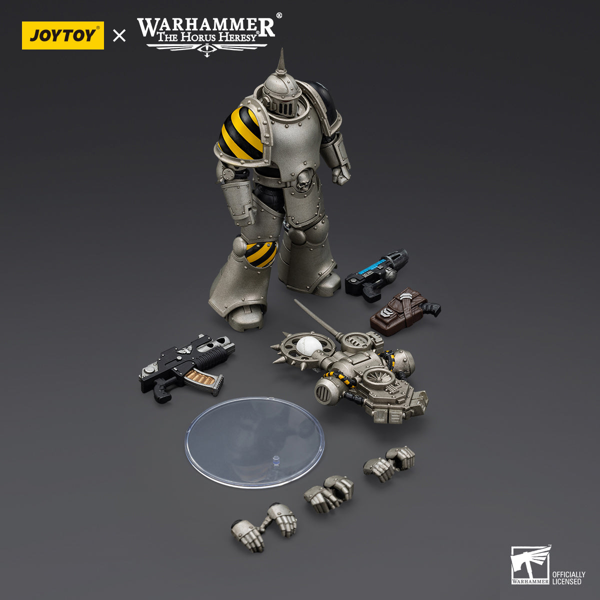 (Only Shipped to the US) JOYTOY Warhammer The Horus Heresy 1/18 lron Warriors MKlIl Tactical Legionary with Nuncio-vox JT01468 Action Figures