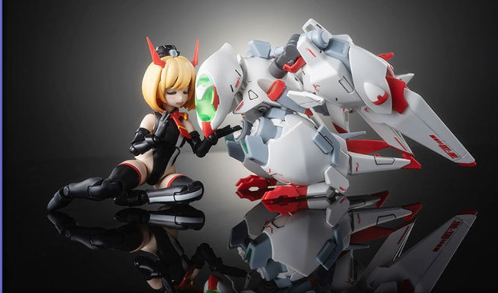 HEMOXIAN Full-Time Jijia Kelly Janet Mecha Girl Assembly Model Kits