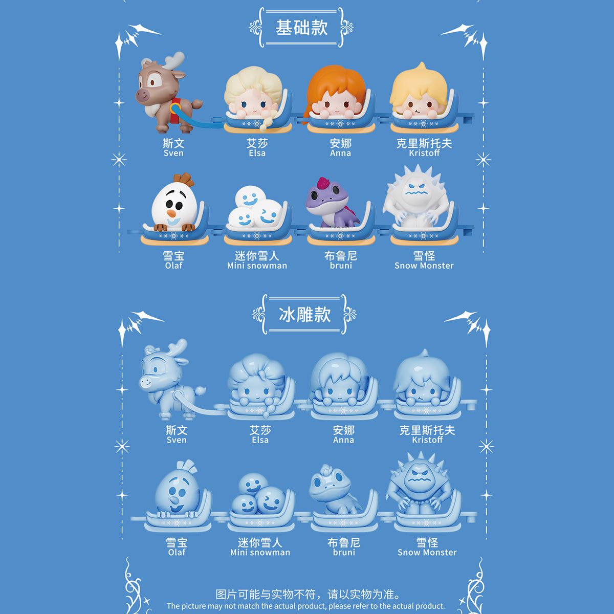 MORSTORM Forzen Series Set Blind Box Figure