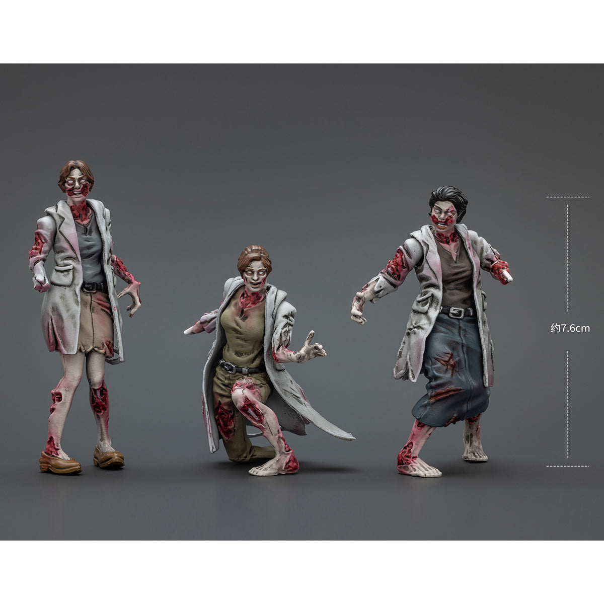 (Only Shipped to the US) JOYTOY 1/25 Dark Source Zombie Figure Medics JT01628 Action Figures