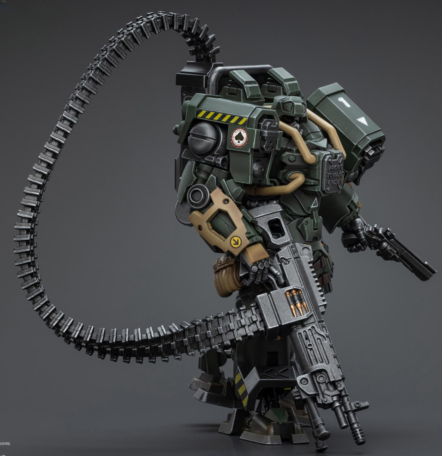 Figurine de collection JoyToy Infinity : Ariadna Blackjacks, 10e Bataillon des Rangers Lourds AP HMG, échelle 1:18, figurines d'action JT9756